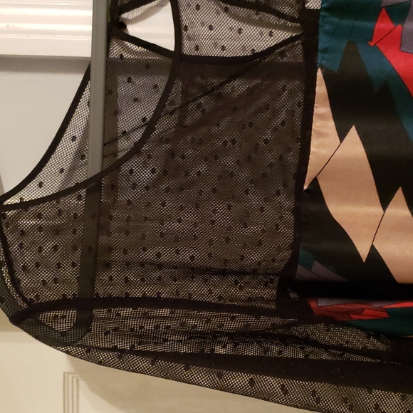 Marina Rinaldi Plus Size Dress U.S. 20 Multi-Colored Pattern - Picture 2 of 7